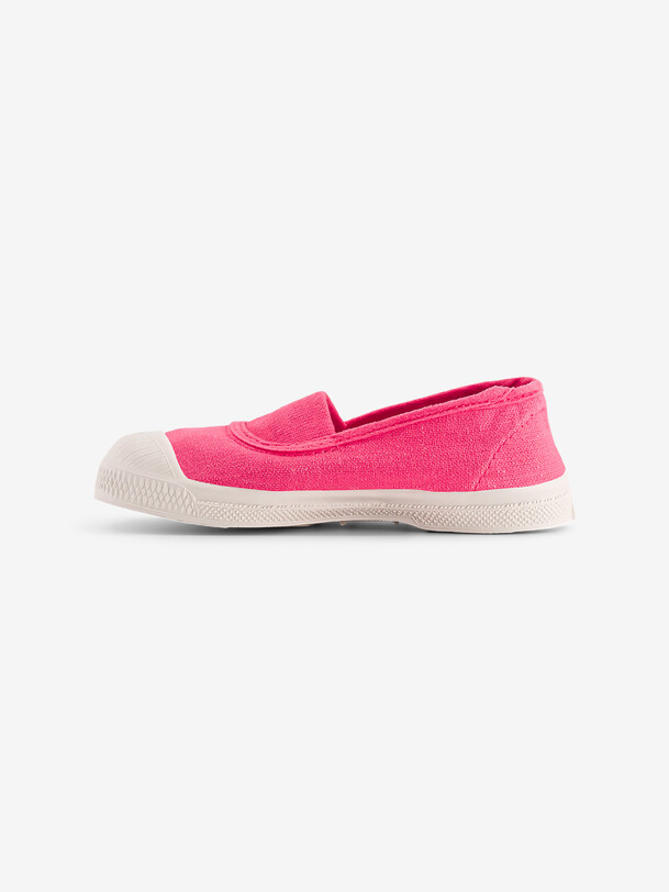 Bensimon TENNIS ELASTIQUE ENFANT Tennis Enfant En Coton Azalee BENSIMON