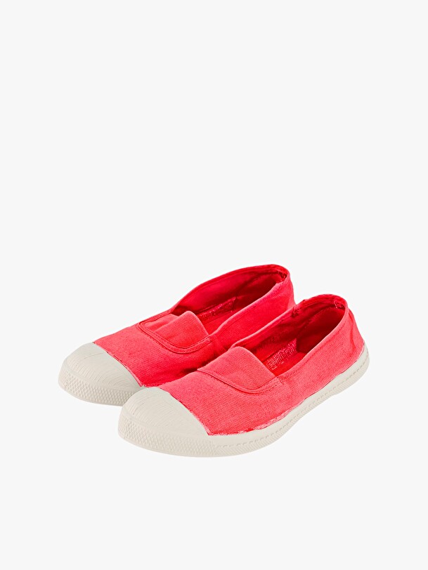 Bensimon TENNIS ELASTIQUE FEMME Rose Indien BENSIMON
