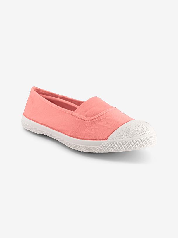 Bensimon TENNIS ELASTIQUE FEMME Rose Tendre BENSIMON