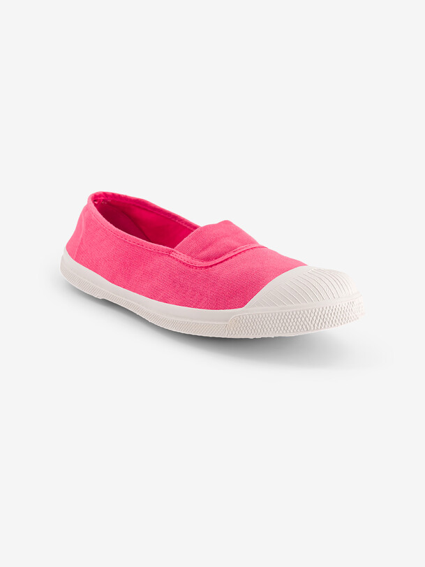 Bensimon TENNIS ELASTIQUE FEMME Tennis Femme à élastique En Coton Azalee BENSIMON
