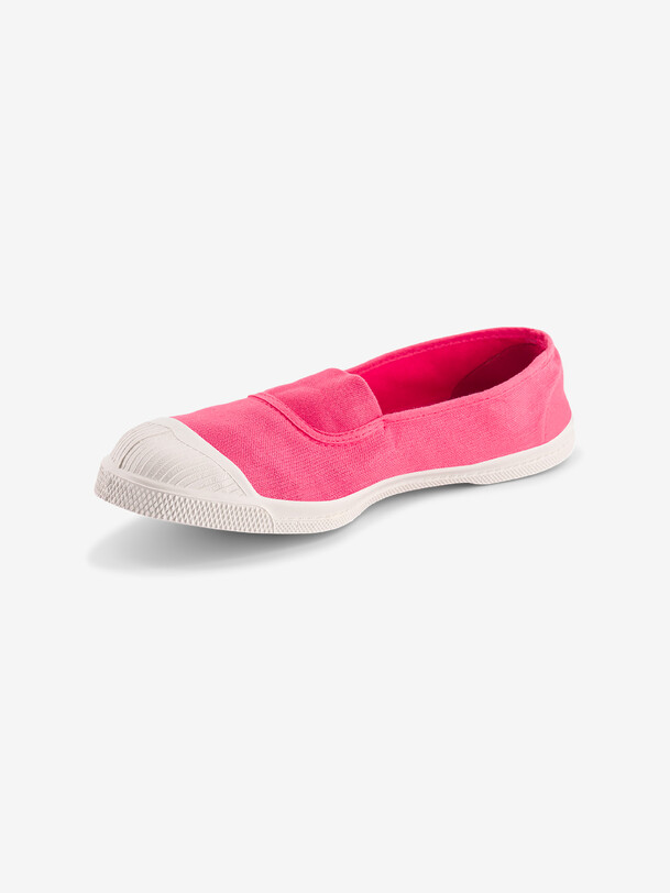Bensimon TENNIS ELASTIQUE FEMME Tennis Femme à élastique En Coton Azalee BENSIMON