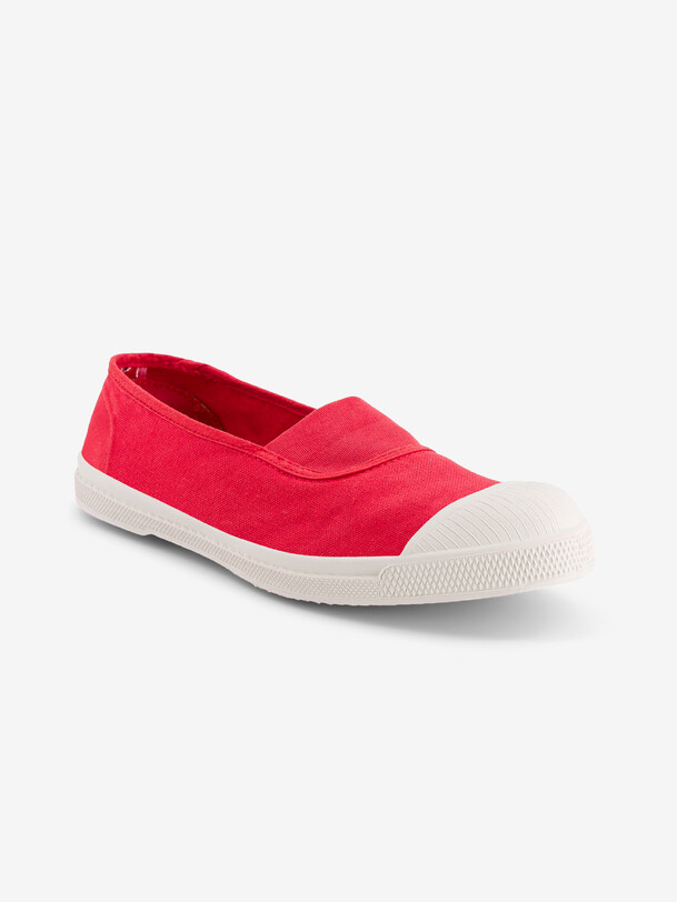 Bensimon TENNIS ELASTIQUE FEMME Tennis Femme à élastique En Coton Passion BENSIMON