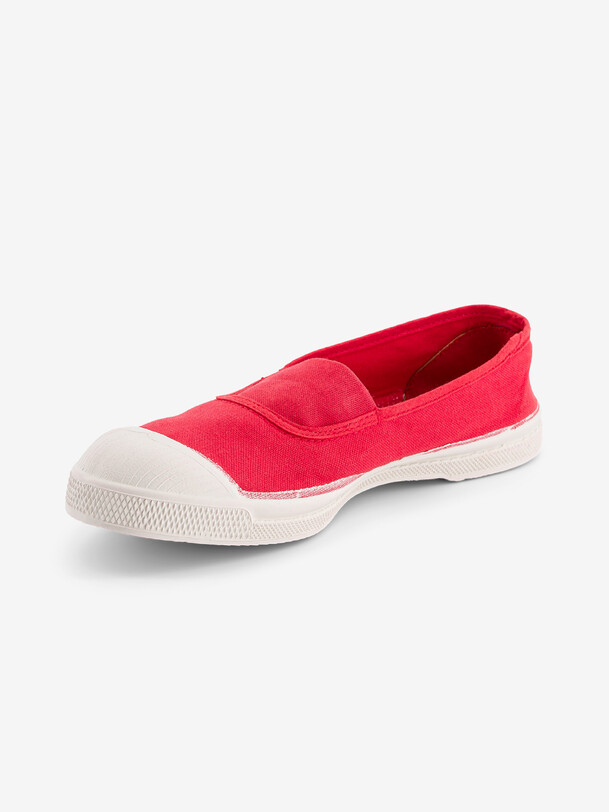 Bensimon TENNIS ELASTIQUE FEMME Tennis Femme à élastique En Coton Passion BENSIMON