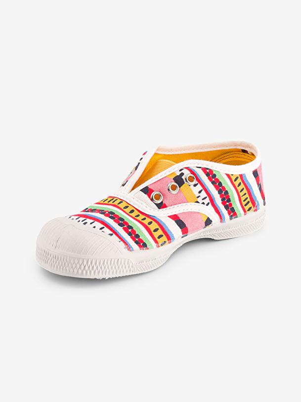 Bensimon TENNIS ELLY ENFANT LUCAS DU TERTRE Imprime Lucas Du Tertre BENSIMON