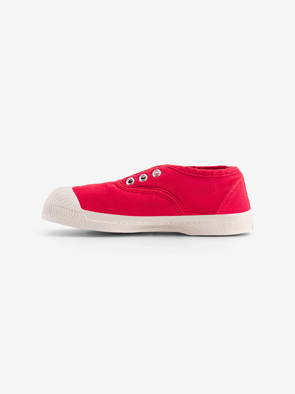 Bensimon TENNIS ELLY ENFANT Tennis Enfant Sans Lacet En Coton Passion BENSIMON