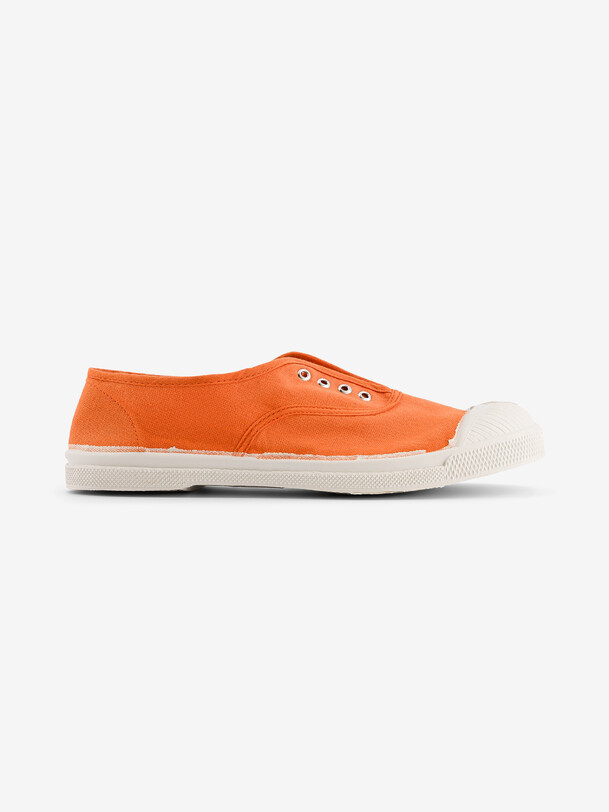 bensimon TENNIS ELLY FEMME Tennis sans lacet femme Abricot BENSIMON