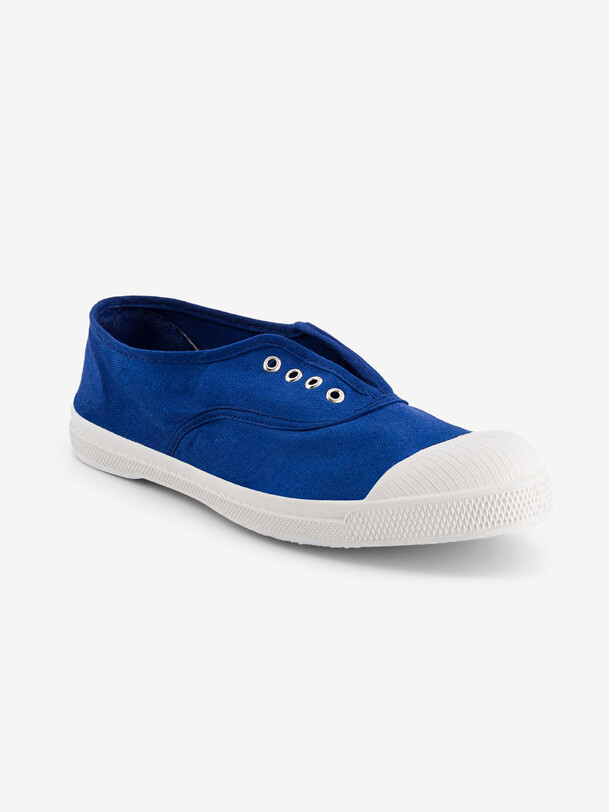 Bensimon TENNIS ELLY FEMME Tennis Sans Lacet Femme Bleu Vif BENSIMON