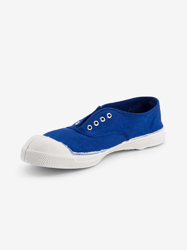 Bensimon TENNIS ELLY FEMME Tennis Sans Lacet Femme Bleu Vif BENSIMON