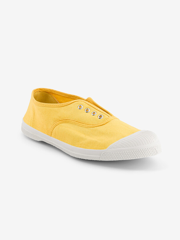 Bensimon TENNIS ELLY FEMME Tennis Sans Lacet Femme Bouton D Or BENSIMON