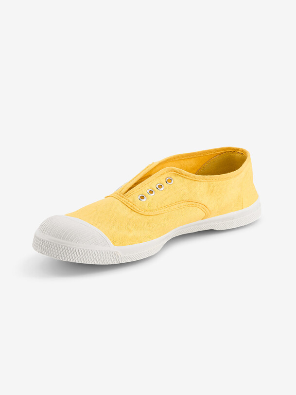 Bensimon TENNIS ELLY FEMME Tennis Sans Lacet Femme Bouton D Or BENSIMON