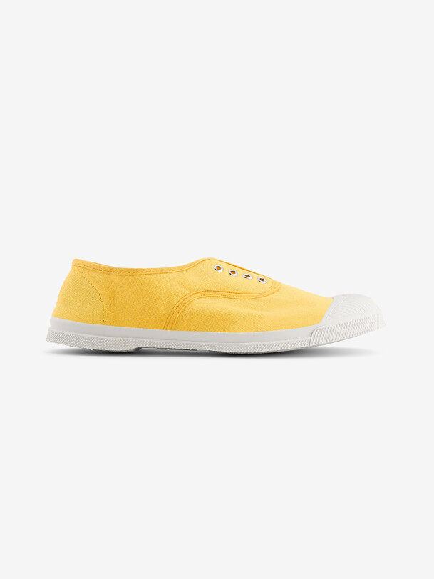 bensimon TENNIS ELLY FEMME Tennis sans lacet femme Bouton d or BENSIMON