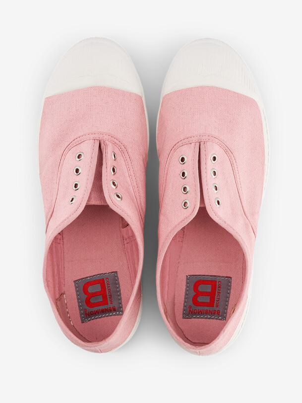 Bensimon TENNIS ELLY FEMME Tennis Sans Lacet Femme Fleur BENSIMON