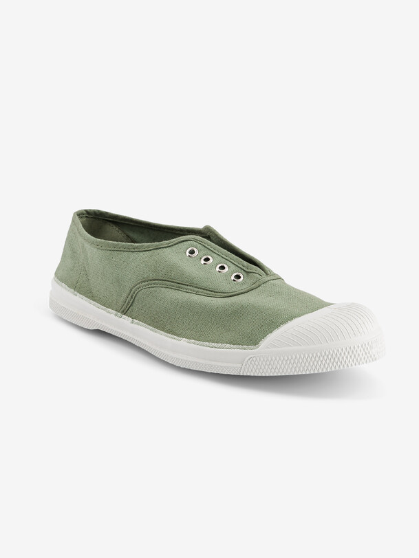 Bensimon TENNIS ELLY FEMME Tennis Sans Lacet Femme Sauge BENSIMON