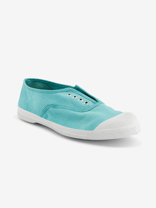 Bensimon TENNIS ELLY FEMME Tennis Sans Lacet Femme Turquoise BENSIMON