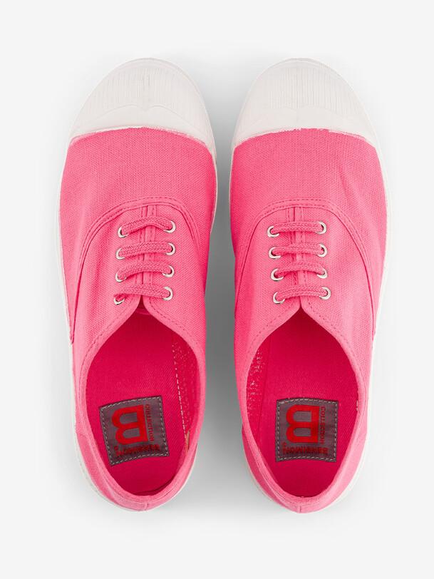 Bensimon TENNIS LACET FEMME Tennis à Lacet Femme En Coton Azalee BENSIMON