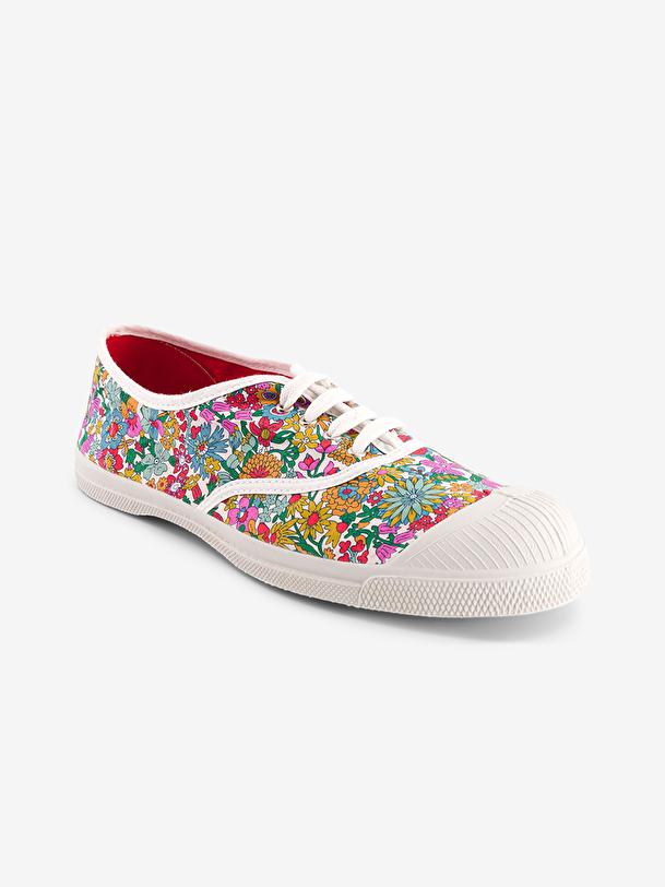 Bensimon TENNIS LACETS FEMME LIBERTY June Blossom BENSIMON