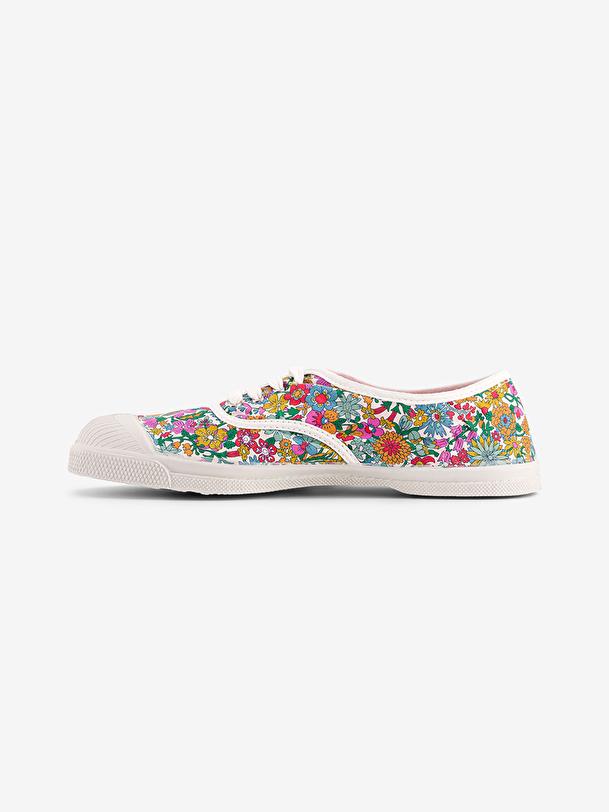 Bensimon TENNIS LACETS FEMME LIBERTY June Blossom BENSIMON
