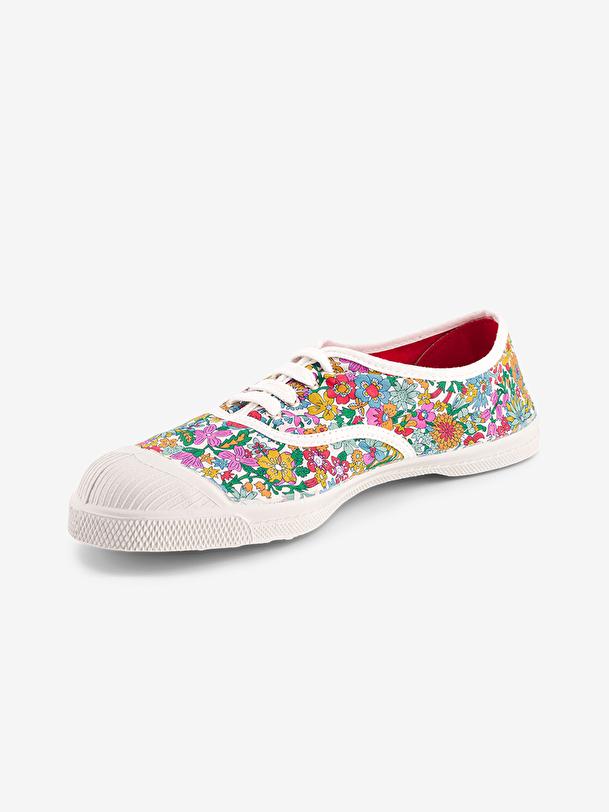 Bensimon TENNIS LACETS FEMME LIBERTY June Blossom BENSIMON