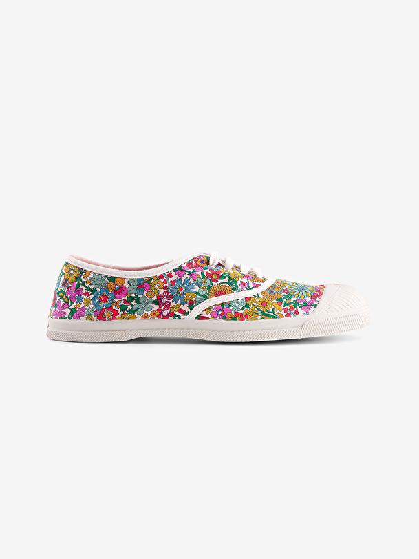 bensimon TENNIS LACETS FEMME LIBERTY June blossom BENSIMON