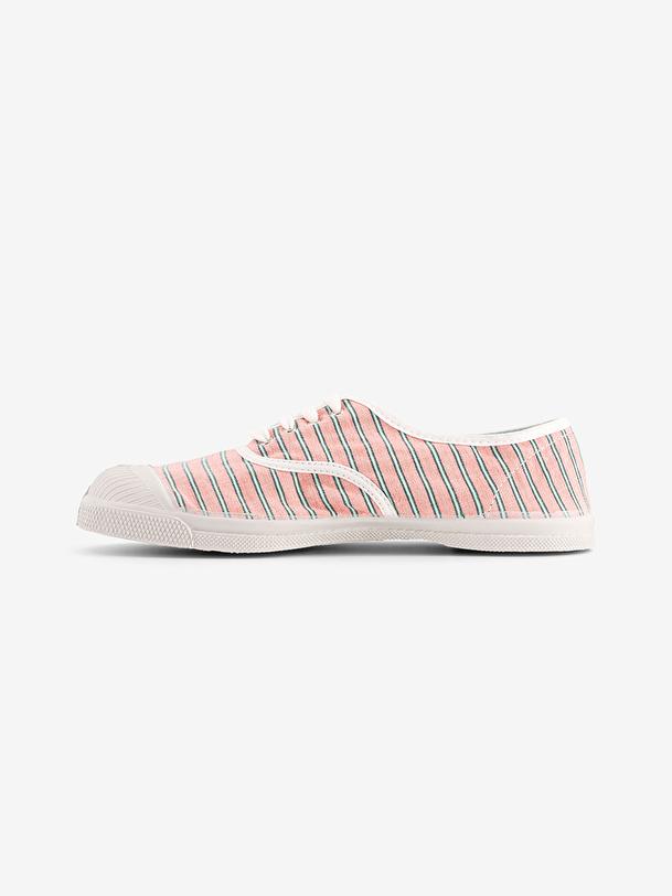 Bensimon TENNIS LACETS FEMME RAYURES Clementine BENSIMON