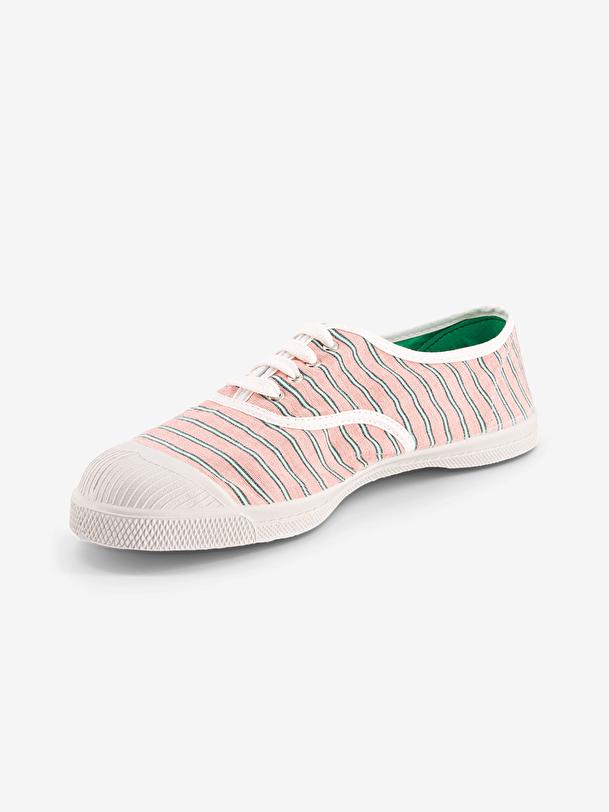 Bensimon TENNIS LACETS FEMME RAYURES Clementine BENSIMON