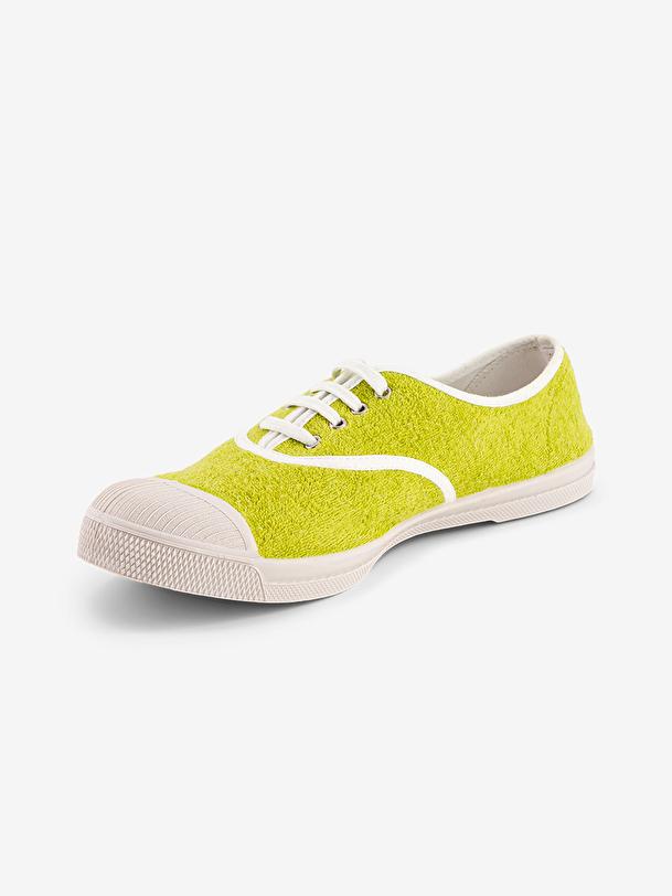 Bensimon TENNIS LACETS FEMME SPONGE Verveine BENSIMON