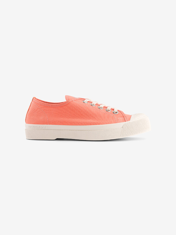 bensimon TENNIS ROMY B79 FEMME Tennis basket vegan femme Orange BENSIMON