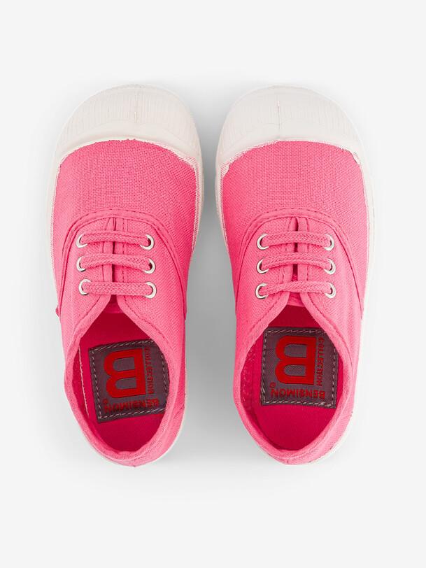 Bensimon TENNS LACET ENFANT Tennis Enfant En Coton Azalee BENSIMON