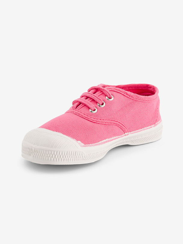 Bensimon TENNS LACET ENFANT Tennis Enfant En Coton Azalee BENSIMON