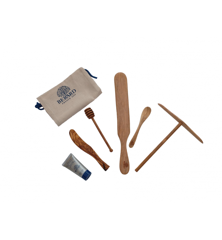 bérard Coffret cadeau Chandeleur en olivier