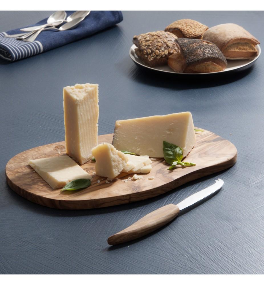 Bérard Plateau à Fromage En Olivier Avec Couteau