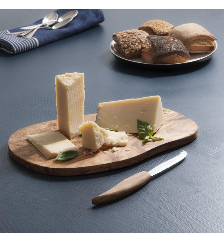 Bérard Plateau à Fromage En Olivier Avec Couteau