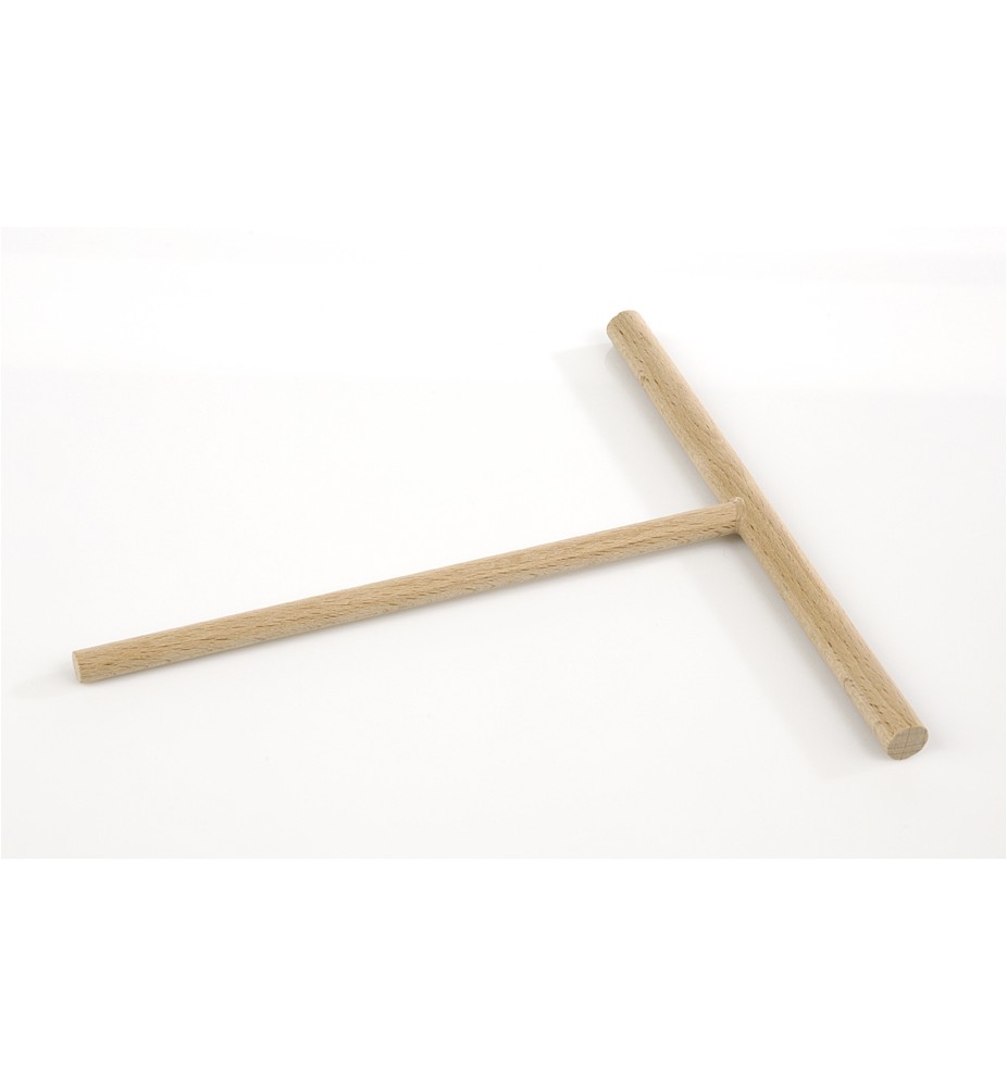 bérard Râteau crêpes rond hêtre poli