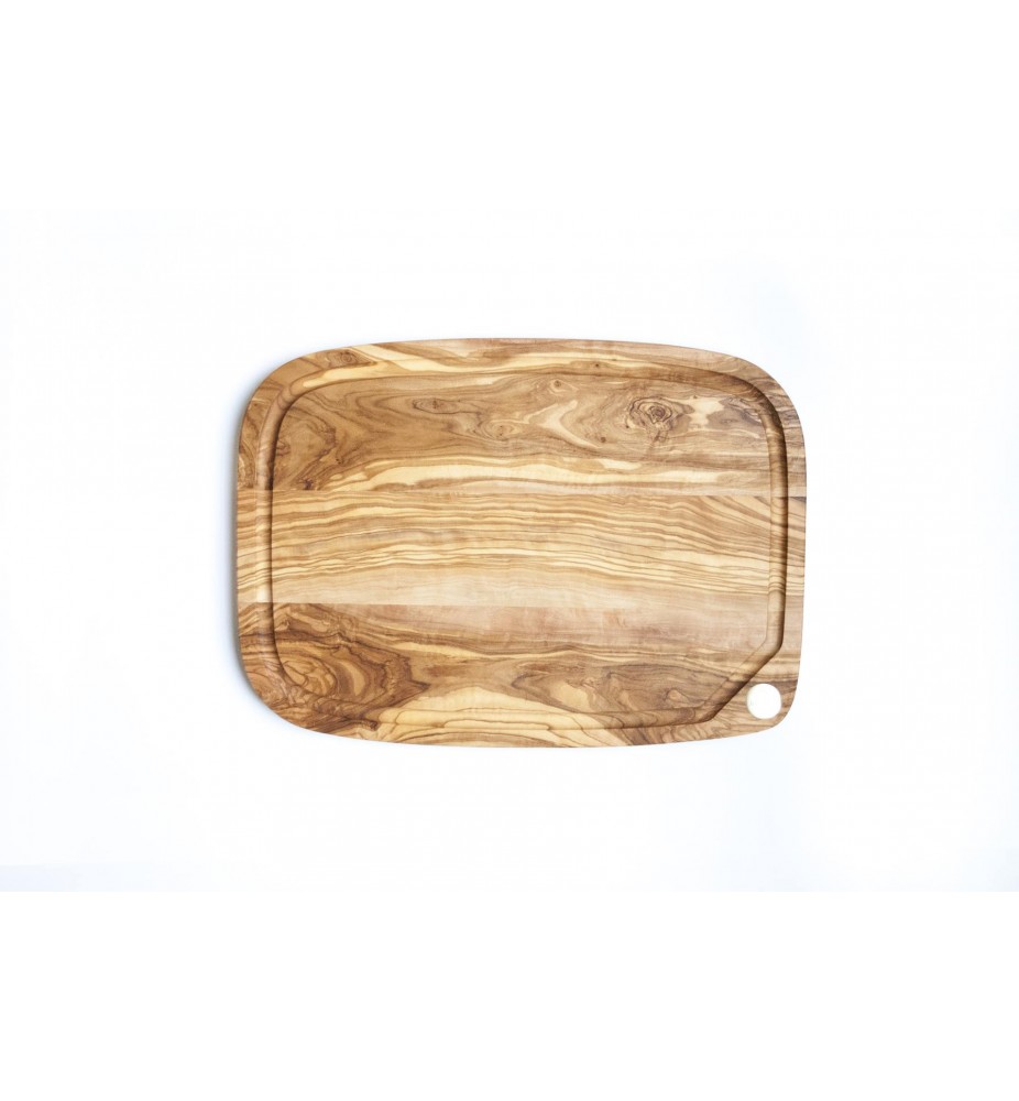 Bérard Planche à Découper NERRO Grande 400x295x17 Avec Sac Et Cire