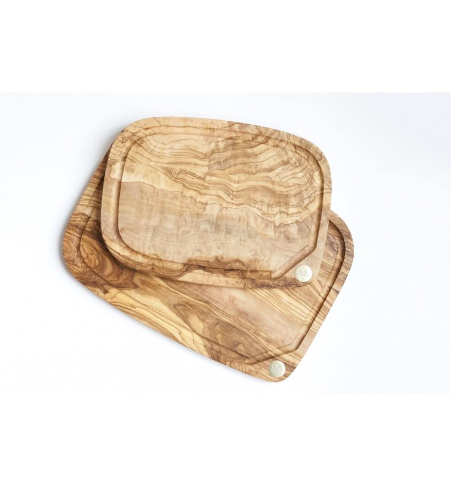 Bérard Planche à Découper NERRO Grande 400x295x17 Avec Sac Et Cire