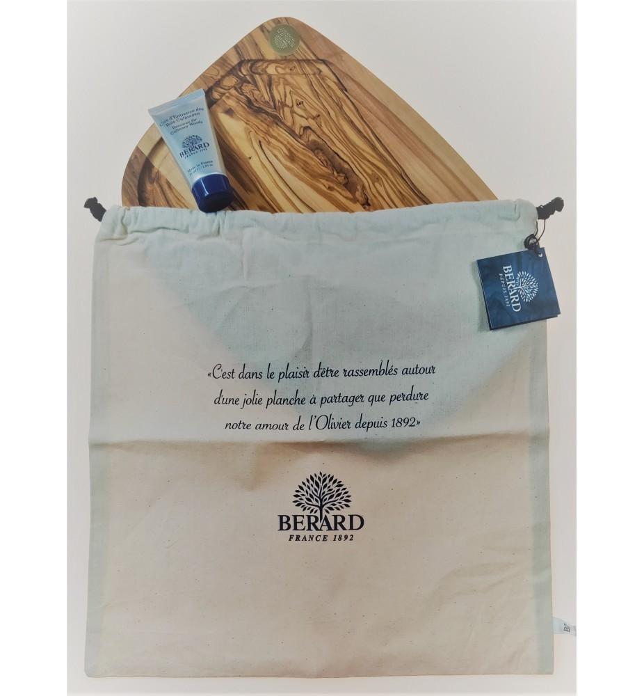 bérard planche à découper Olivier NERRO petite 330x240x19 avec sac et cire