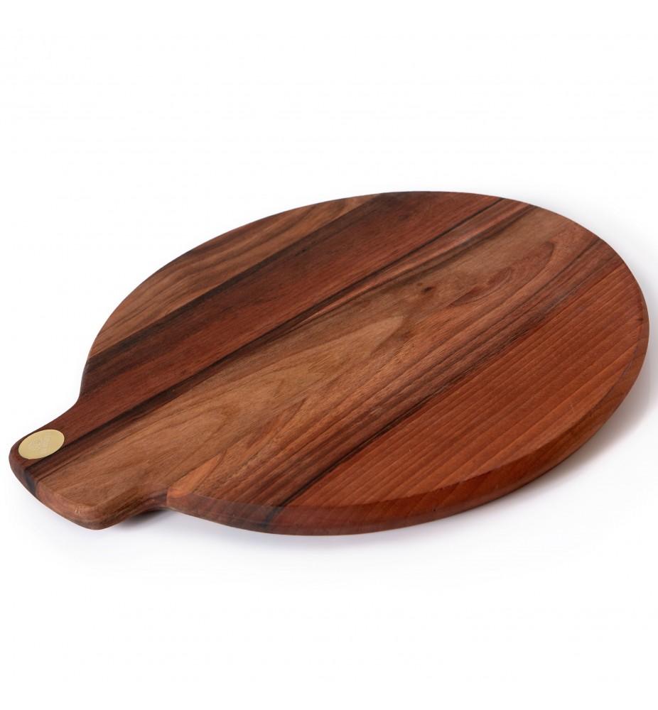 bérard Planche noyer ronde CONVIDA avec sac et cire