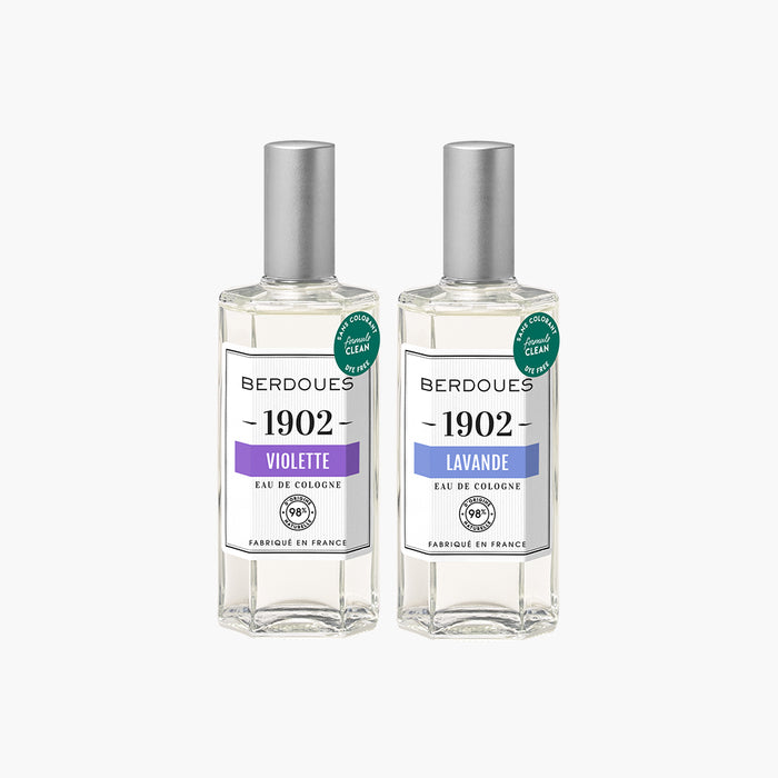 berdoues Lot Eaux de Cologne Violette & Lavande
