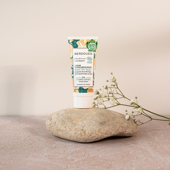 Berdoues Crème Hydra-Repulpante Probiotic AGE Respect 20ml - Berdoues.fr