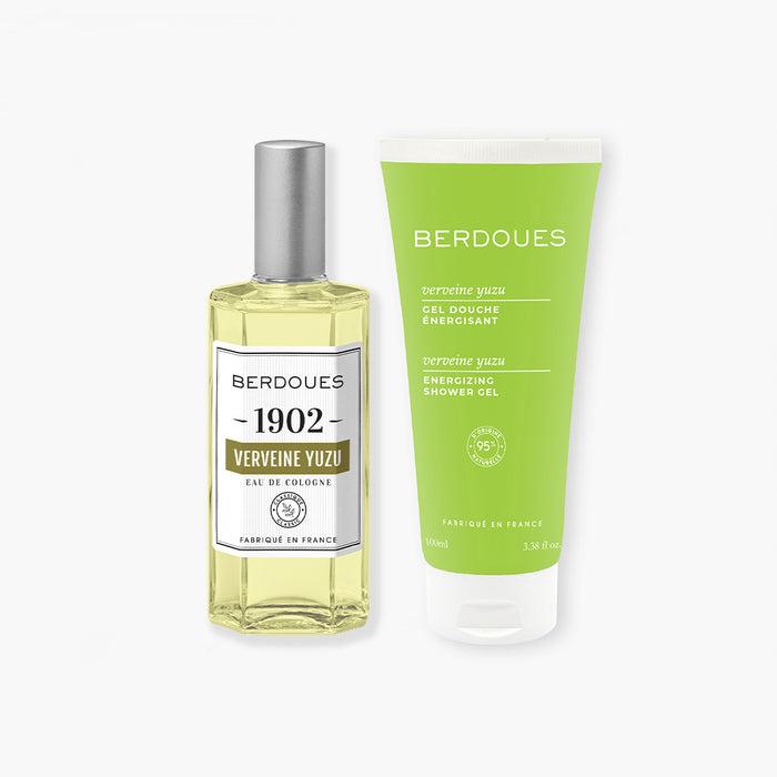 berdoues Duo Eau de Cologne et Gel douche Verveine Yuzu