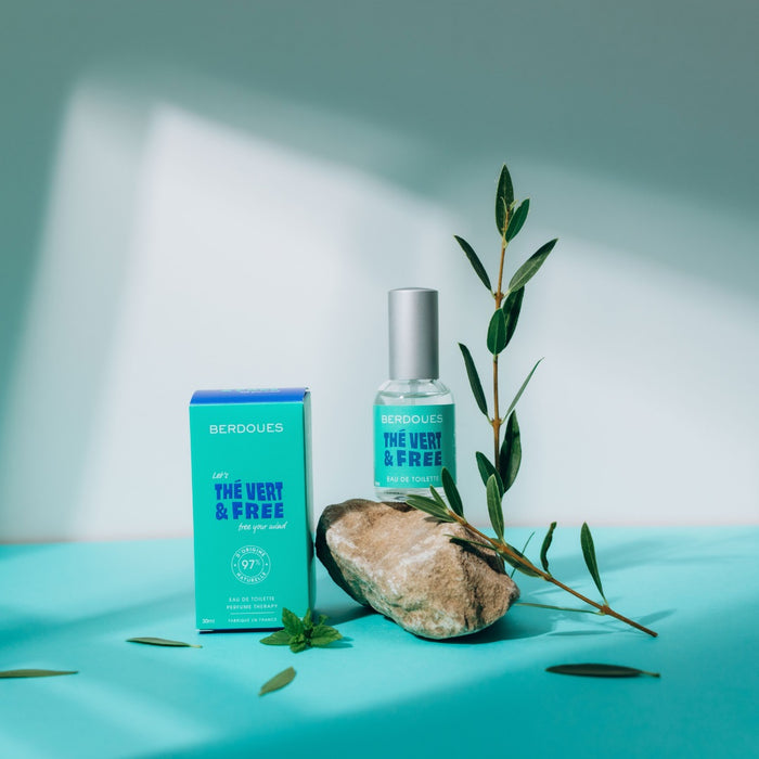 Berdoues Eau De Toilette Thé Vert & Free Perfume Therapy - Berdoues.fr