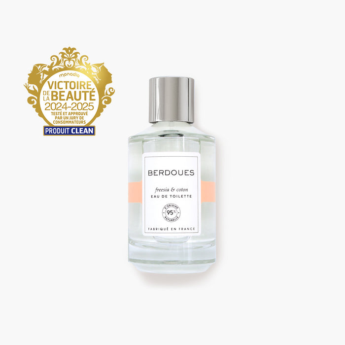 berdoues Freesia et Coton- eau de toilette au coton - Berdoues.fr site officiel