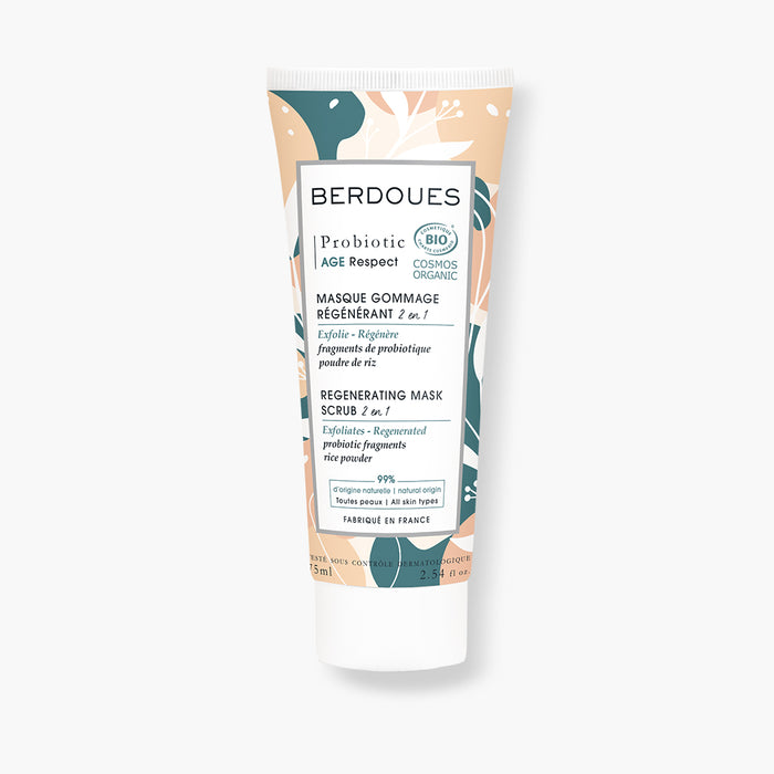 berdoues Masque Gommage Régénérant Probiotic - Berdoues