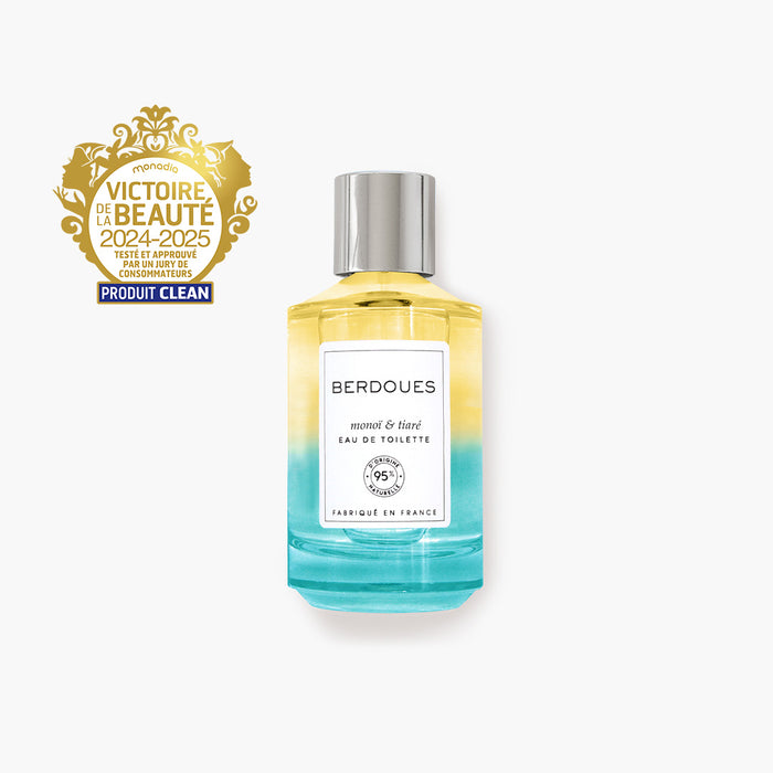 berdoues Monoï et Fleur de Tiaré - eau de toilette estivale - Berdoues.fr site officiel