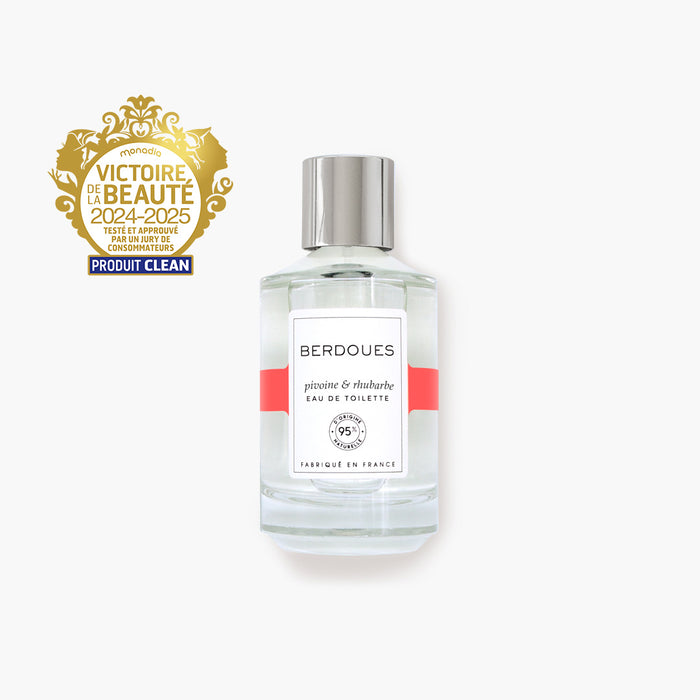 berdoues Pivoine et Rhubarbe - eau de toilette fruitée et acidulée - Berdoues.fr site officiel