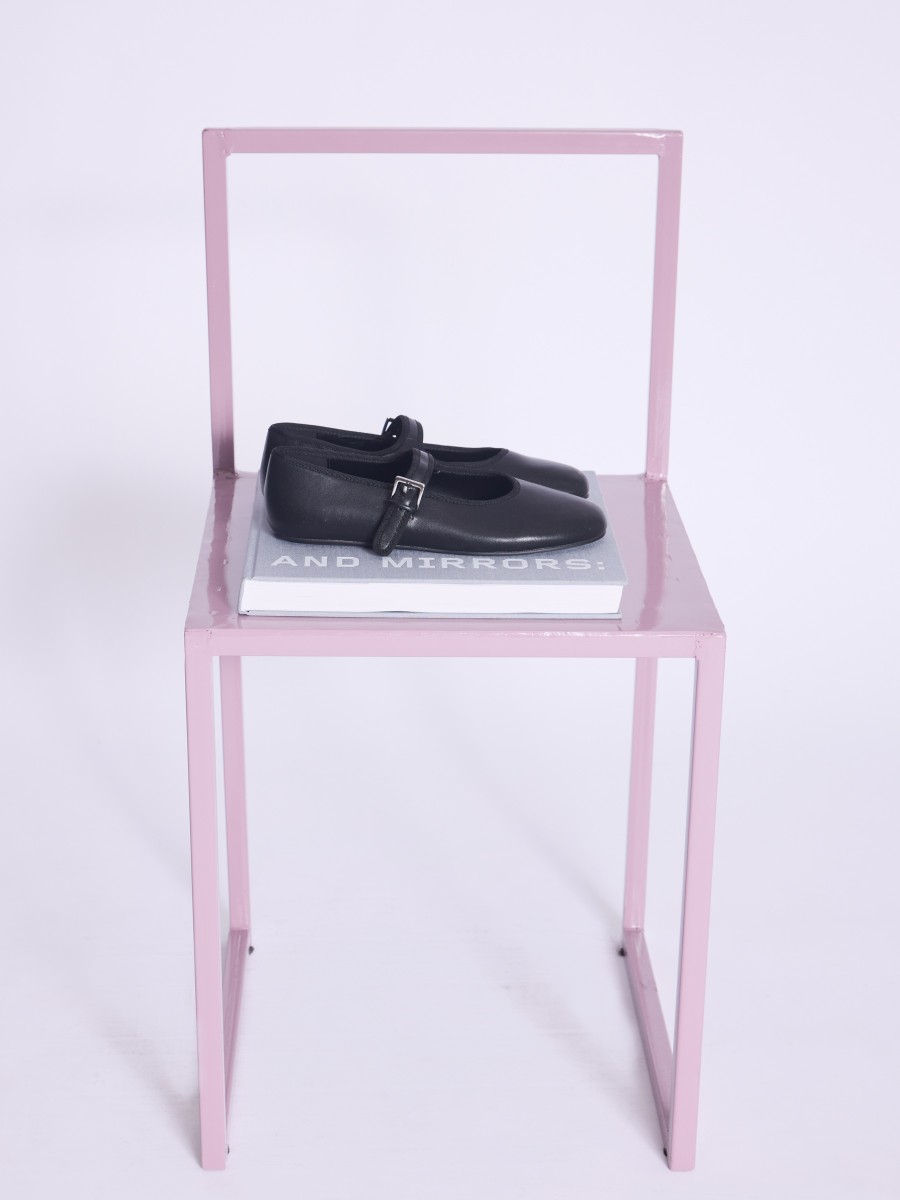 Berenice Ballerines OVA Ballerines Noires Avec Anse