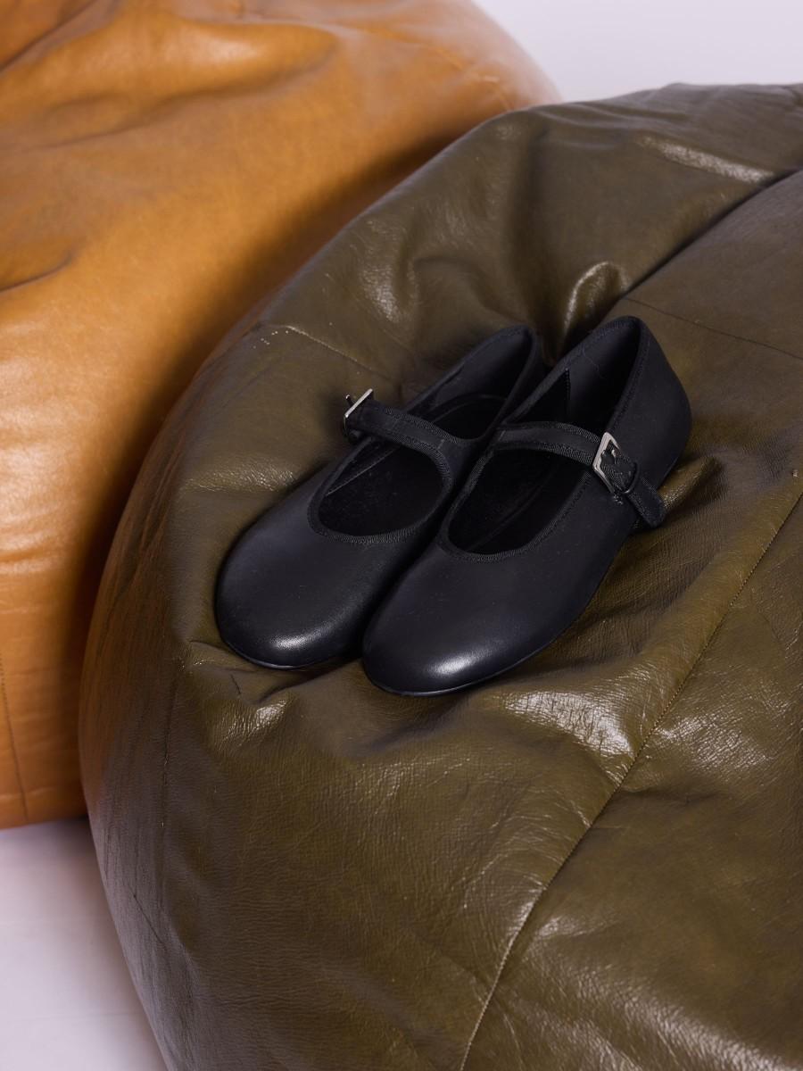 Berenice Ballerines OVA Ballerines Noires Avec Anse