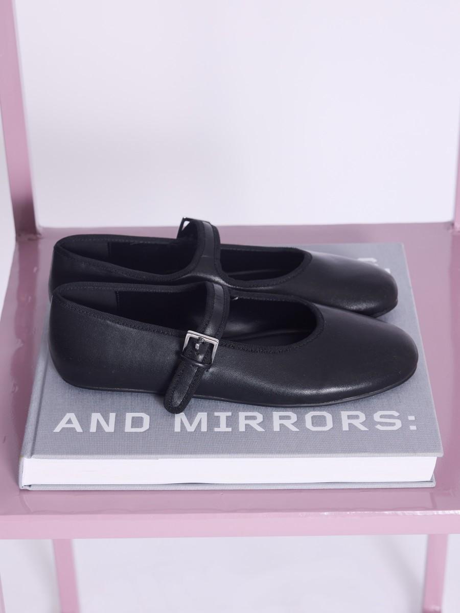 Berenice Ballerines OVA Ballerines noires avec anse Berenice Ballerines OVA Ballerines noires avec anse