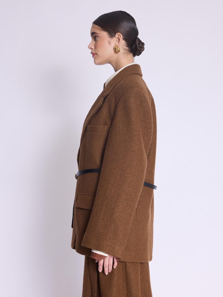 Berenice Blazer VILA Blazer Oversize Avec Ceinture