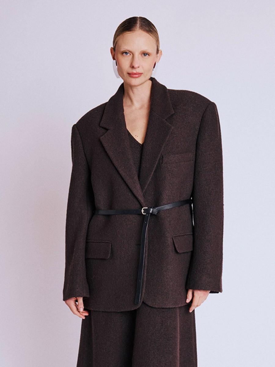 Berenice Blazer VILA Blazer oversize avec ceinture Berenice Blazer VILA Blazer oversize avec ceinture